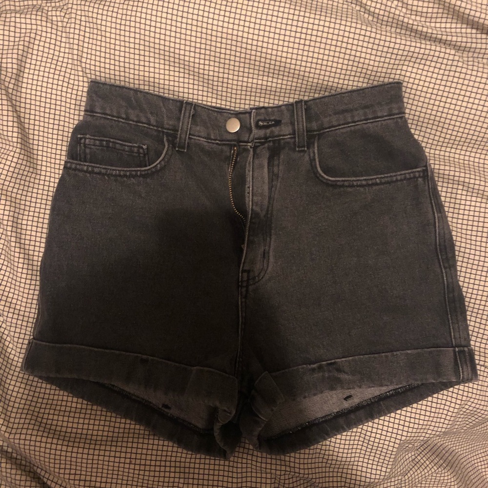 American apparel high waisted shorts